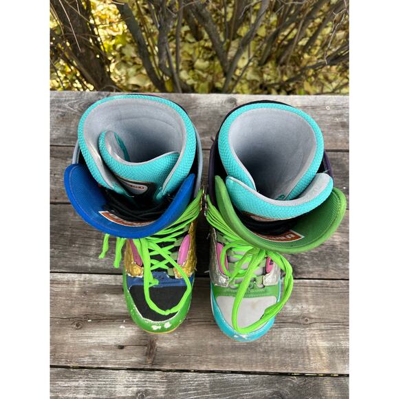 Thirtytwo womens lashed super exclusive snowboard boots size 7.5 snowmobile sled - Picture 3 of 8